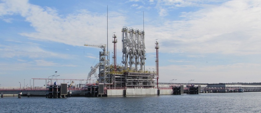 Terminal LNG może przyjąć pierwszą dostawę gazu