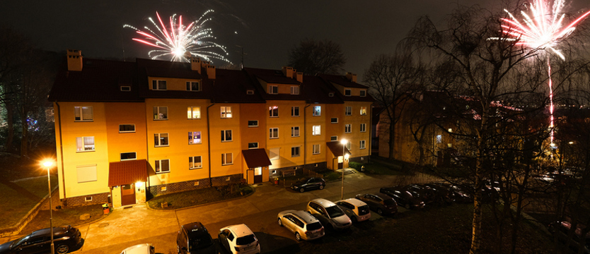 Szczecinianie przywitali Nowy Rok