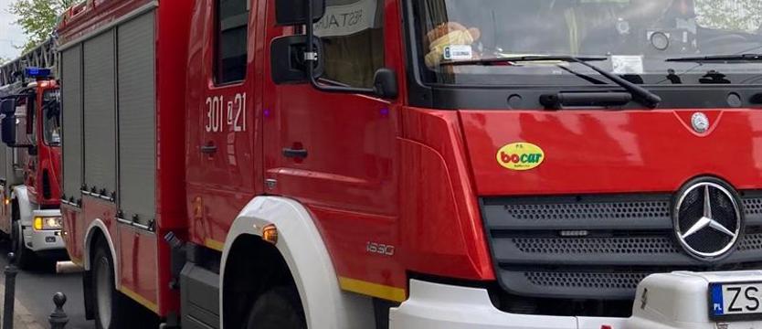 Pożar altanki przy ul. Przestrzennej. Wewnątrz odnaleziono zwłoki dwóch osób