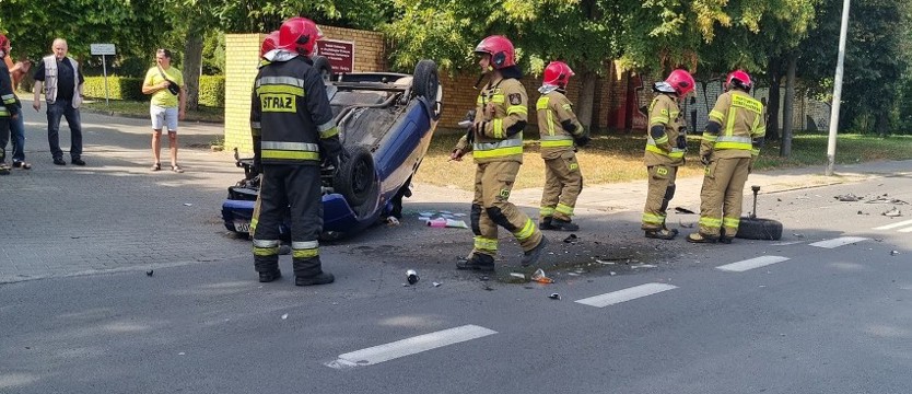 Zderzenie na ul. Pawła VI w Szczecinie. Są osoby poszkodowane