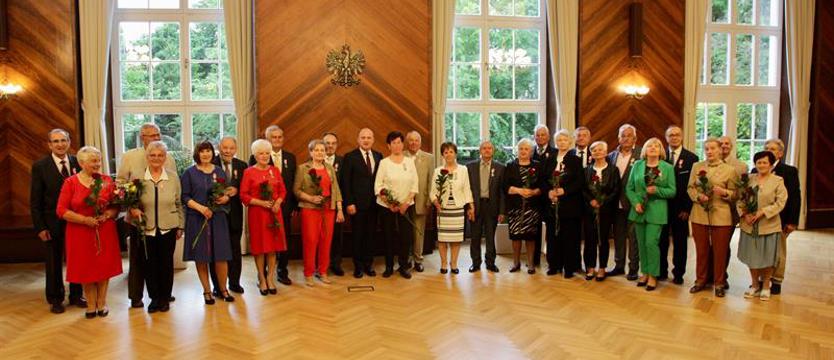 Piękny małżeński jubileusz