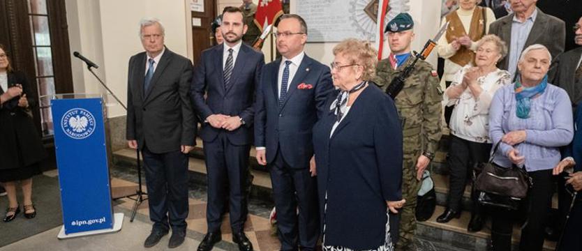 Odsłonięto tablicę upamiętniającą polskich robotników przymusowych