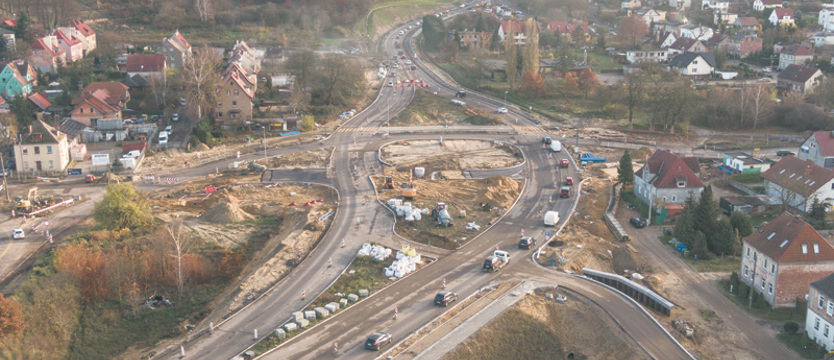 Węzeł Granitowa: kolejny etap oddany dla kierowców