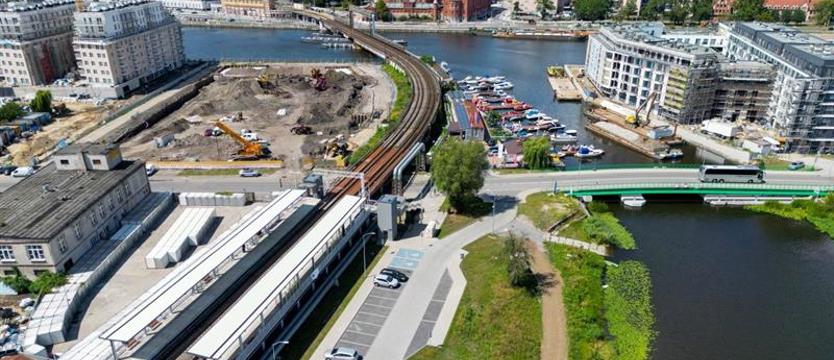 Parking SKM Łasztownia gotowy