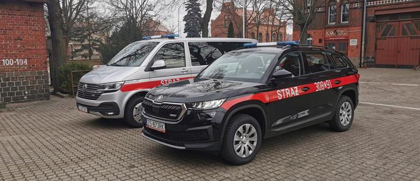 Nowe pojazdy dla portowych strażaków