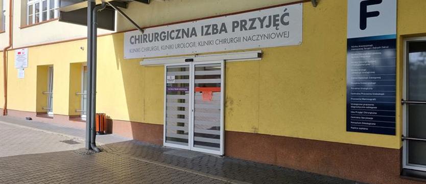 Zmiana w szpitalu na Pomorzanach. Do Zakładu Diagnostyki Rentgenowskiej innym wejściem