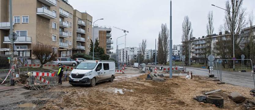 Trwa remont al. Powstańców Wielkopolskich w Szczecinie