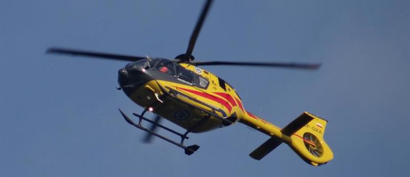 Wypadek między Suchaniem a Krąpielą. Dachował samochód