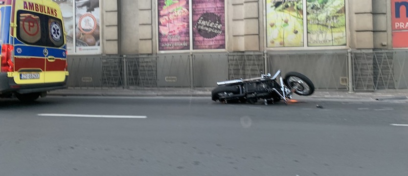 Czarna seria motocyklistów. Utrudniony przejazd ul. Kołłątaja