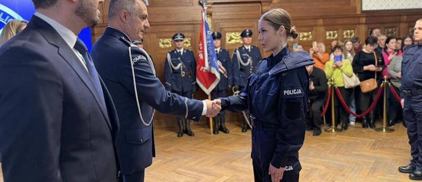 Nowi funkcjonariusze złożyli ślubowanie