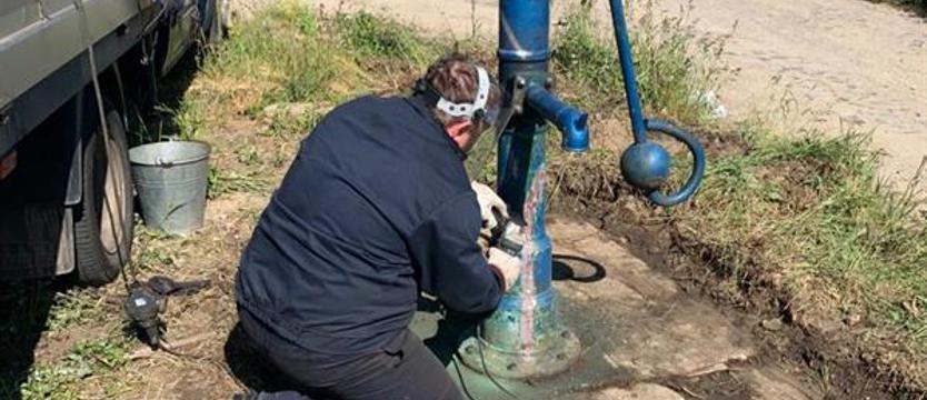 Pompa uliczna wróciła do Skolwina