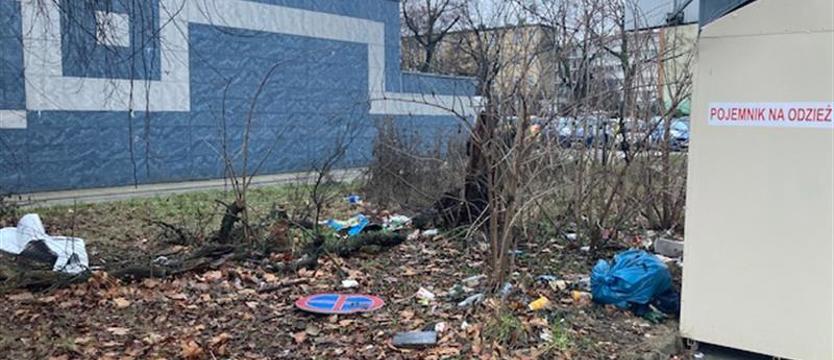 Rośnie śmietnisko w centrum Szczecina