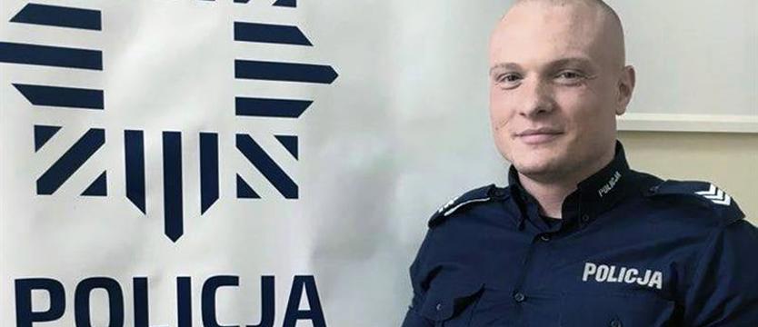 Pomógł ciężarnej cudzoziemce. Dobry policjant, wrażliwy człowiek
