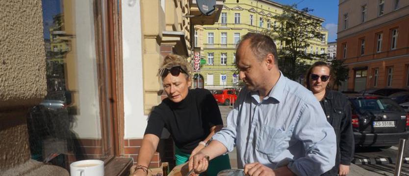 Grochówka bez kiełbasy - wspólne gotowanie w plenerze