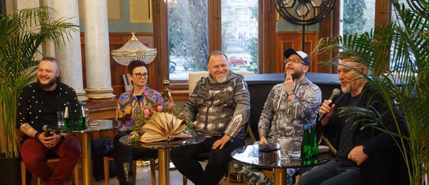 Willa Lentza pełna twórców, książek i muzyki