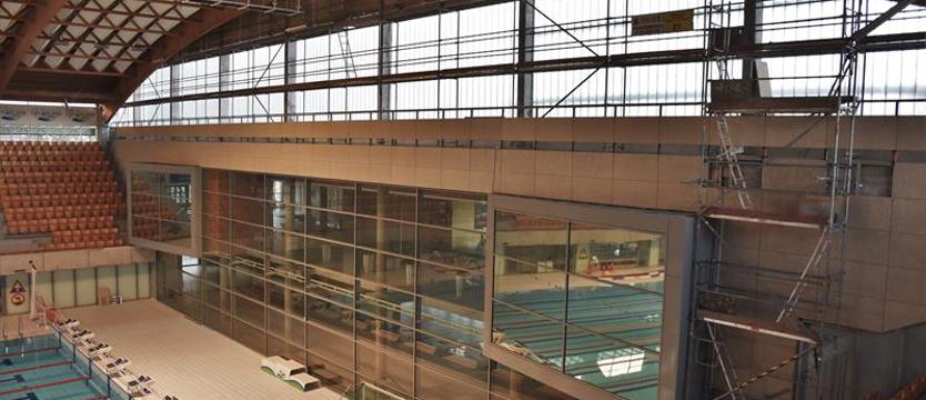 Pływanie. Floating Arena wciąż zamknięta