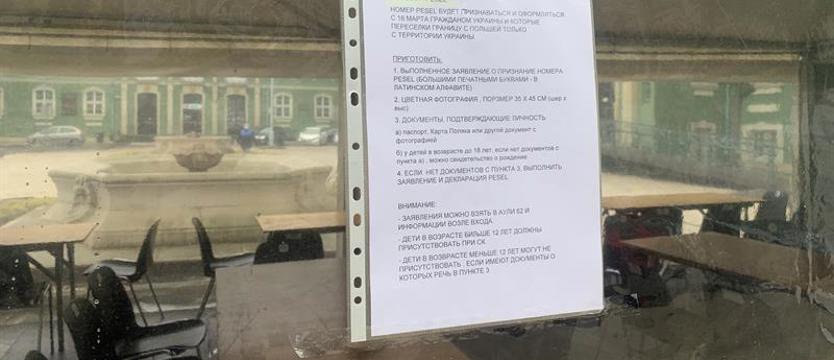Wtorek bez PESEL-i dla uchodźców