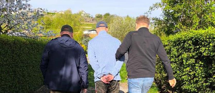 Ukrywał się na działkach w Szczecinie