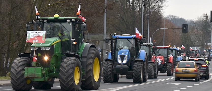 W piątek rolnicy znowu na drogach regionu. Protesty w całej UE