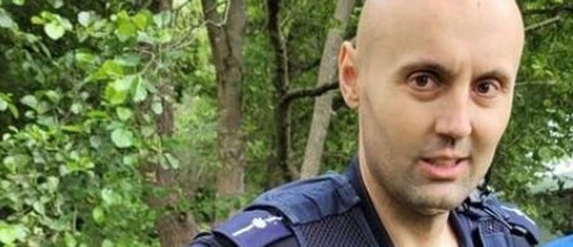 Policjant się nie wahał. Przepłynął rzekę, aby ratować niepełnosprawnego