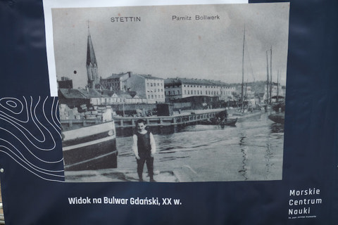 Łasztownia na początku XX w.