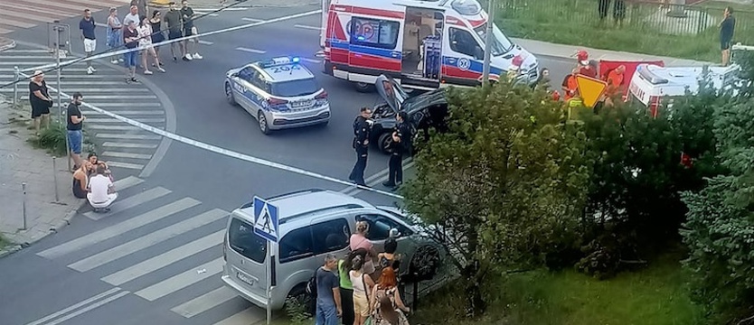 Wypadek na ul. Cyryla i Metodego, są utrudnienia