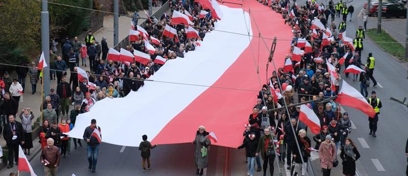 Marsz Niepodległości w Szczecinie. "Na straży polskiej tożsamości"