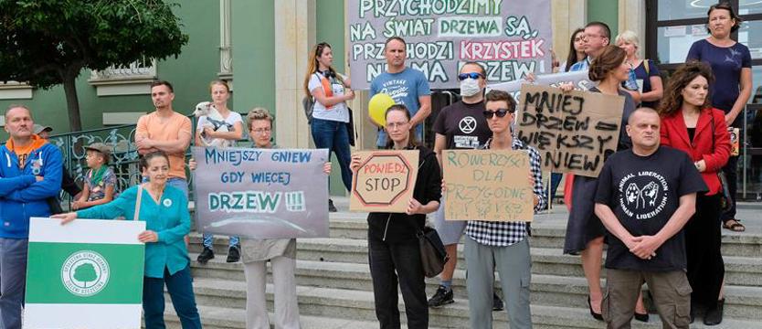 Razem dla Przygodnej. Protestujący: "Nie cofniemy się ani o krok"