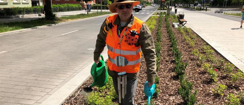 Z konewką na słońce. Radny: „I tak sobie myślami błądzę”