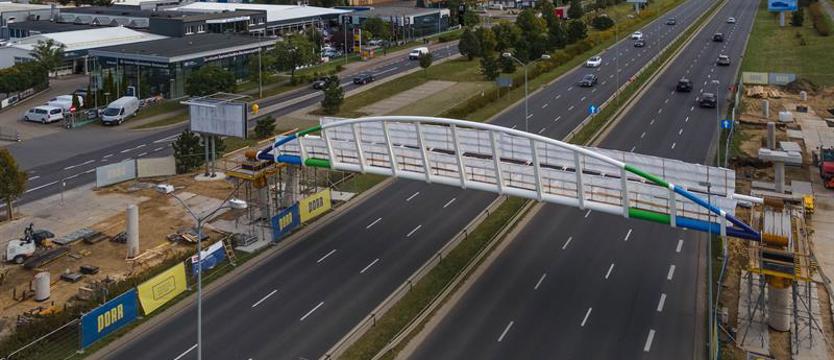 Kładka nad ul. Struga z unijnym wsparciem