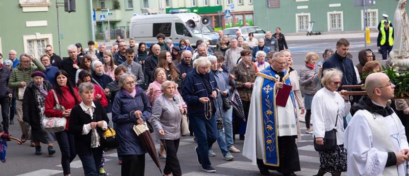 Procesje na ulicach Szczecina
