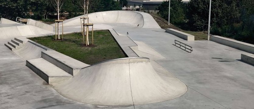 Skatepark na Majowym prawie gotowy
