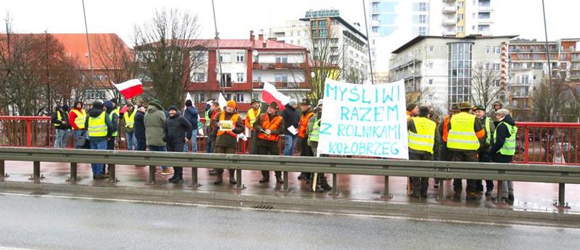 Rolnicy na ulicach Kołobrzegu. Przede wszystkim polskie zboże!
