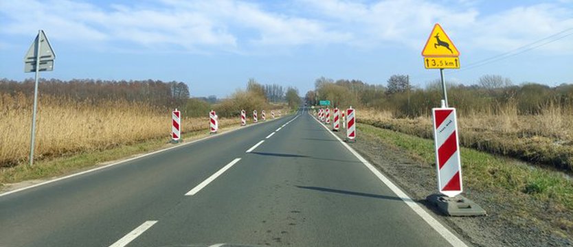 DK20 otwarta, ale obowiązuje ograniczenie prędkości