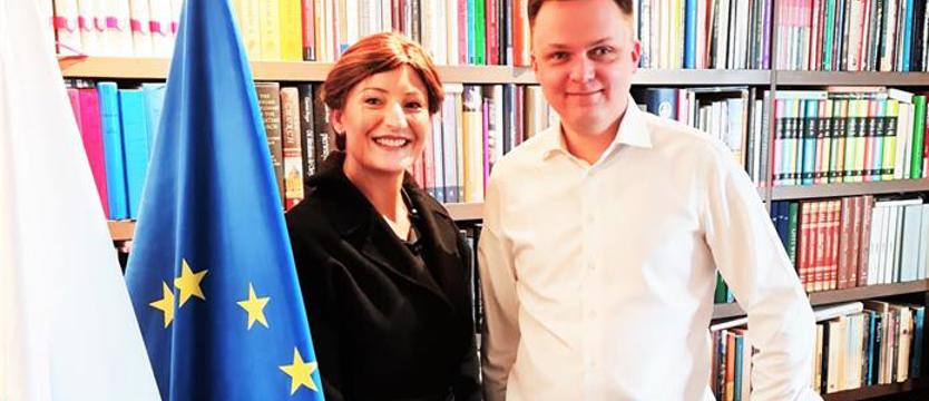 Radna Łongiewska - Wijas przeszła do ugrupowania Hołowni