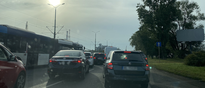 Zderzyły się dwie ciężarówki. Utrudnienia w ruchu