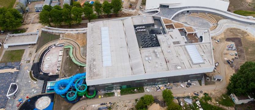 Fabryka Wody na ukończeniu. Powstaje aquapark przy ul. 1 Maja