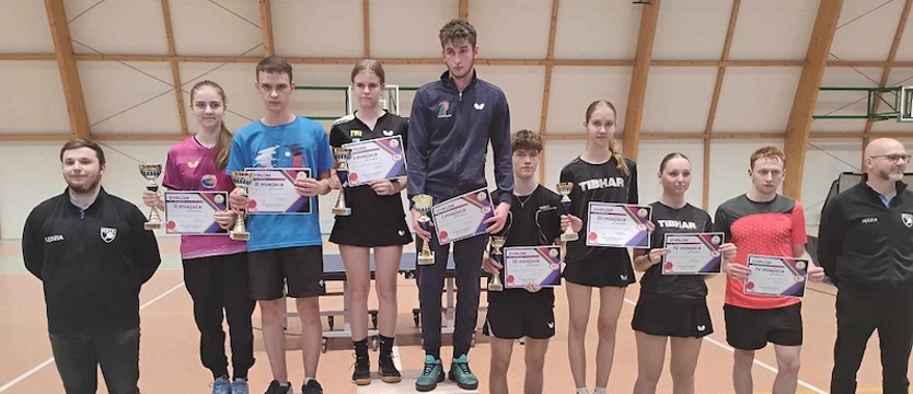 Tenis stołowy. Mistrzostwa Województwa Juniorów w Stepnicy