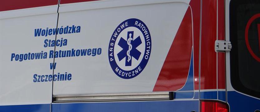 Wypadek na ul. Studziennej w Szczecinie