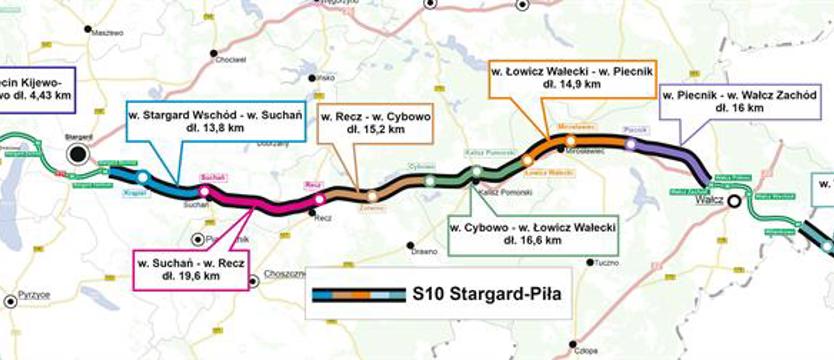 Budowa drogi S10 Szczecin–Piła. 6500 pytań od firm