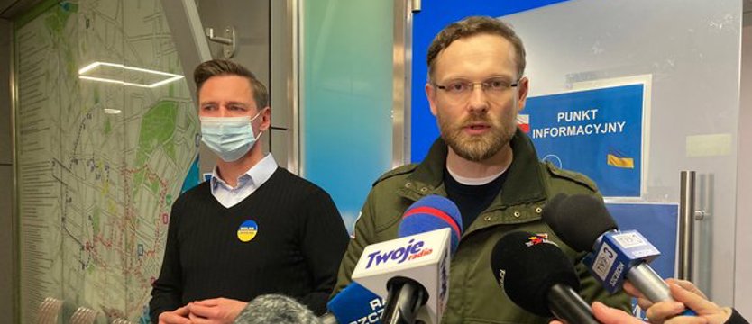 "Zbrodnie i wściekłe ataki". Zachodniopomorski wojewoda  i marszałek na wspólnej konferencji
