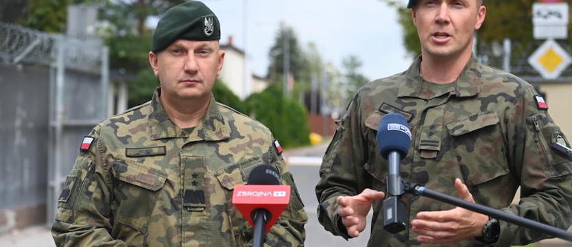 Akcja poszukiwawcza rosyjskiego obiektu powietrznego, który rano wleciał na terytorium Polski