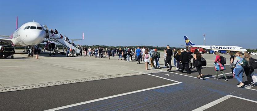 Port Lotniczy Szczecin Goleniów podsumował 2023 rok. Prawie pół miliona pasażerów