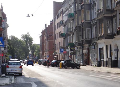 Ulica Jagiellońska w Szczecinie