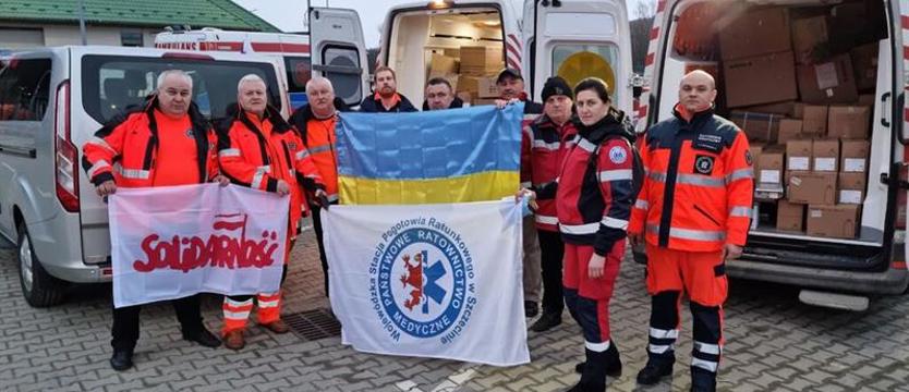 Ambulans i medykamenty ze Szczecina już na Ukrainie