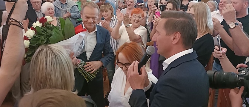 Wizyta Donalda Tuska w Stargardzie. Mamy szansę na wygraną