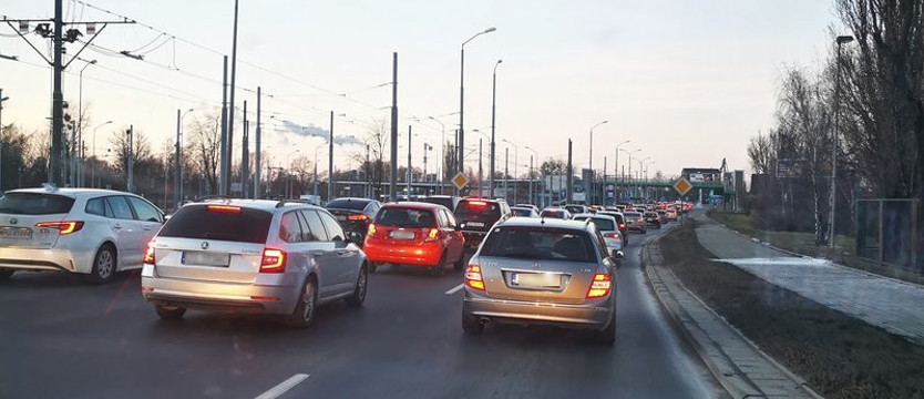 Problemy z przejazdem przez Estakadę Pomorską