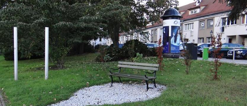 "Zielona ławeczka" zniszczona przez wandali