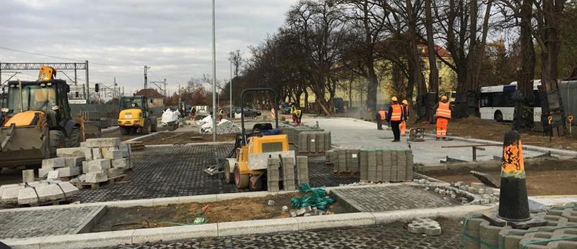 Nowa pętla w Podjuchach w budowie