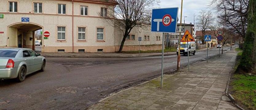 Remont ulicy Kochanowskiego w Stargardzie
